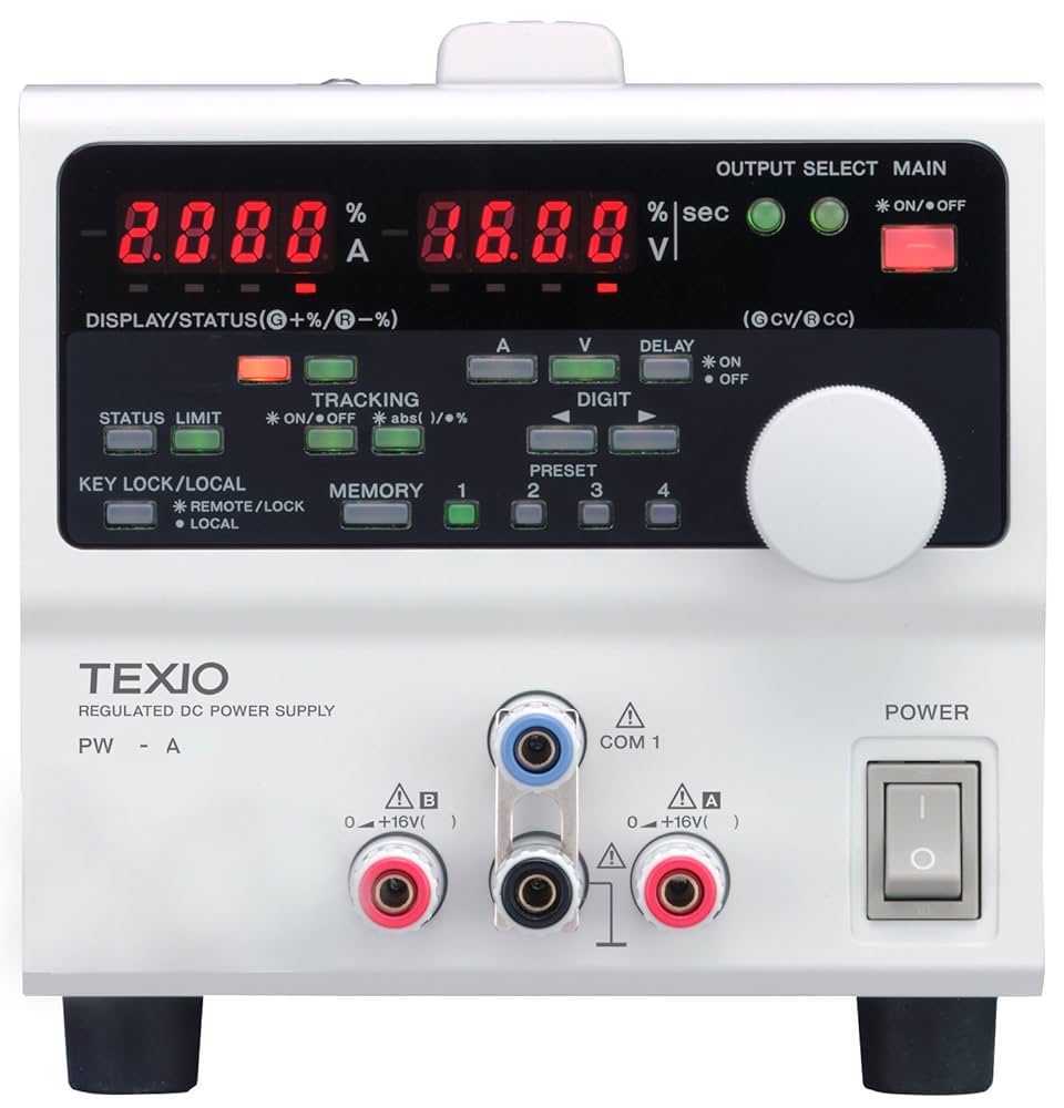 テクシオ　安定化電源 Amazon | TEXIO(テクシオ) 多出力直流安定化電源 2ch(+16V/5A,+